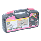 Kinzo Gereedschap 39 Stuks Pink