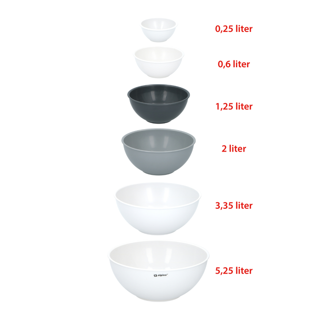 alpina Mengkommen Set van 6 Stuks - maximondo