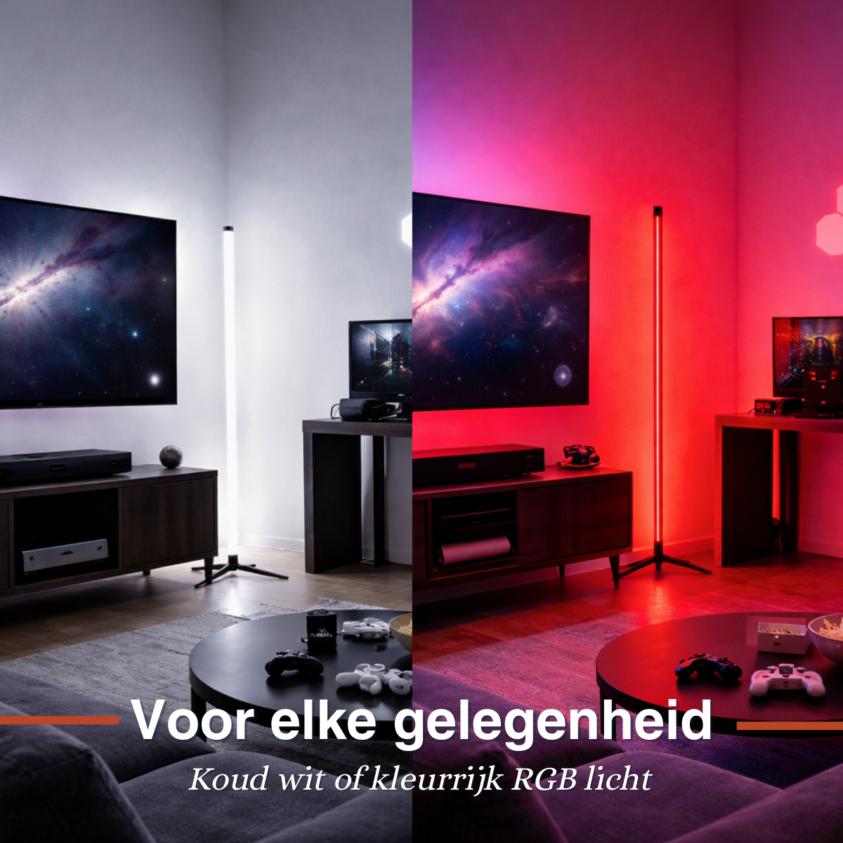 Grundig LED en RGB Vloerlamp 120cm