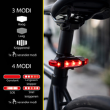 Dunlop Fietslamp Set Oplaadbaar - Fietsverlichting - maximondo