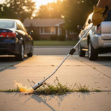 Kinzo Onkruidbrander Gas - met Instelbare Vlam 80 cm