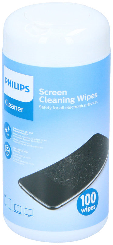 Philips Schermdoekjes 100 stuks - maximondo
