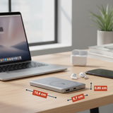 Grundig Draadloze Powerbank 5000Mah - Power Bank 15W Magsafe - maximondo