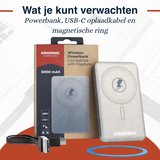 Grundig Draadloze Powerbank 5000Mah - Power Bank 15W Magsafe - maximondo
